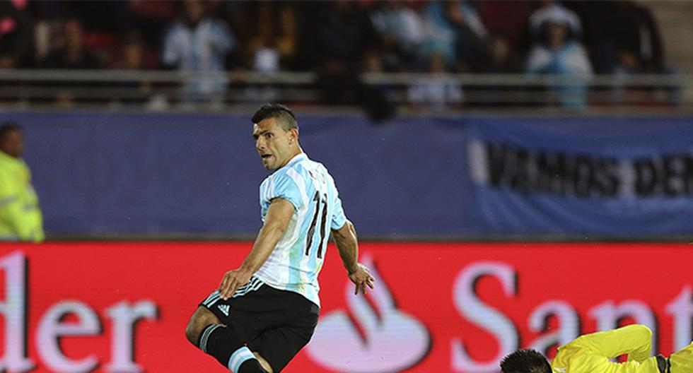 Sergio Agüero anotó el primer gol del partido. (Video: AFP)