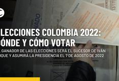 Elecciones presidenciales Colombia 2022: cuándo, dónde votar y cómo consultar mi puesto y mesa de sufragio