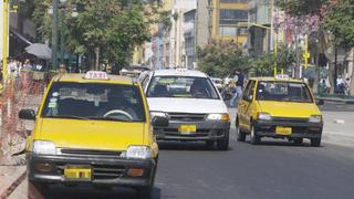Taxistas de Lima obtendrían paquetes de salud con nuevo reglamento 
