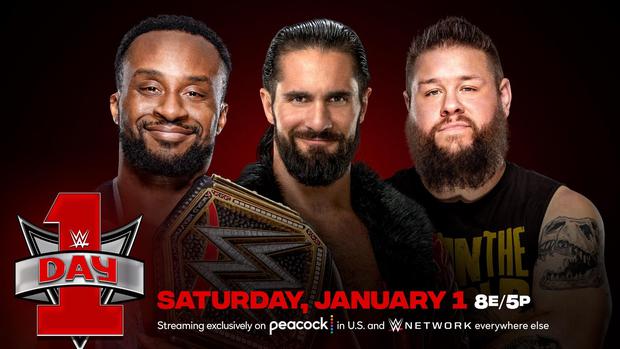Seth Rollins is scheduled for Day 1, the first WWE show in 2022. (Photo: WWE)
