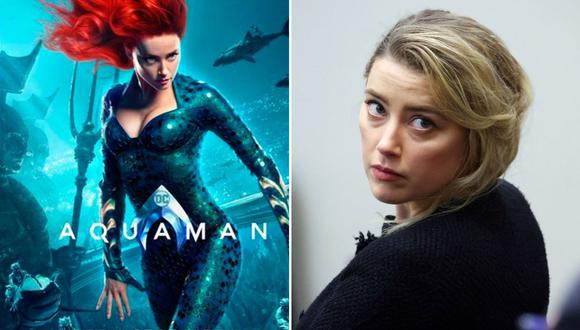 Más de dos millones de personas están en contra que Amber Heard continúe formando parte del elenco de "Aquaman". (Foto: Michael Reynolds / Pool / AFP / Warner Bros)