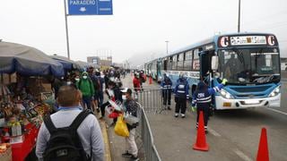 Ministerio de Salud plantea reducir hasta el 40% el aforo de pasajeros en los buses de transporte público