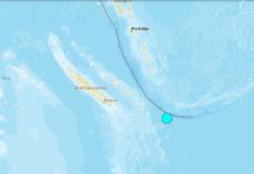Alerta de tsunami tras terremoto de magnitud 7,7 en Nueva Caledonia