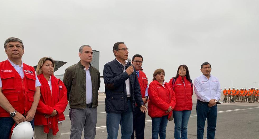El presidente Martín Vizcarra indicó que se están tomando las medidas para atender a las personas que lo necesitan. (Foto: Presidencia)