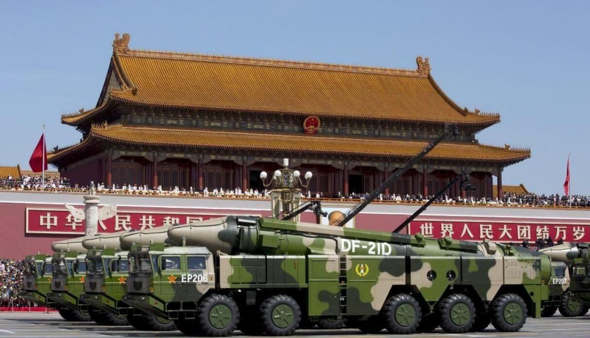 Misiles como los Dongfenf-31 AG son las estrellas de los desfiles militares chinos. (Reuters)