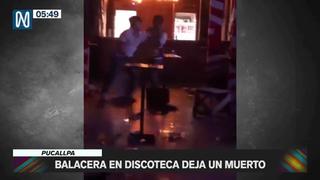 Pucallpa: un muerto y 6 heridos deja balacera en discoteca | VIDEO