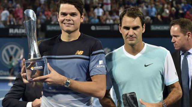 Federer perdió primera final del 2016: Raonic ganó en Brisbane - 2