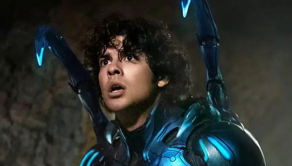 ¿Cuál es la icónica canción del rock peruano que suena en 'Blue Beetle', la nueva película de DC con Xolo Maridueña?. (Foto: Warner Bros)