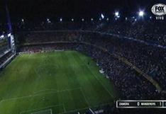 Boca Juniors vs Palestino: Se fue la luz en la Bombonera (VIDEO)
