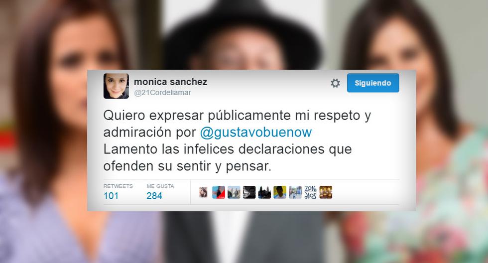 Mónica Sánchez apoyó a Gustavo Bueno tras ataques de Karina Calmet. (Foto: Facebook AFHS)
