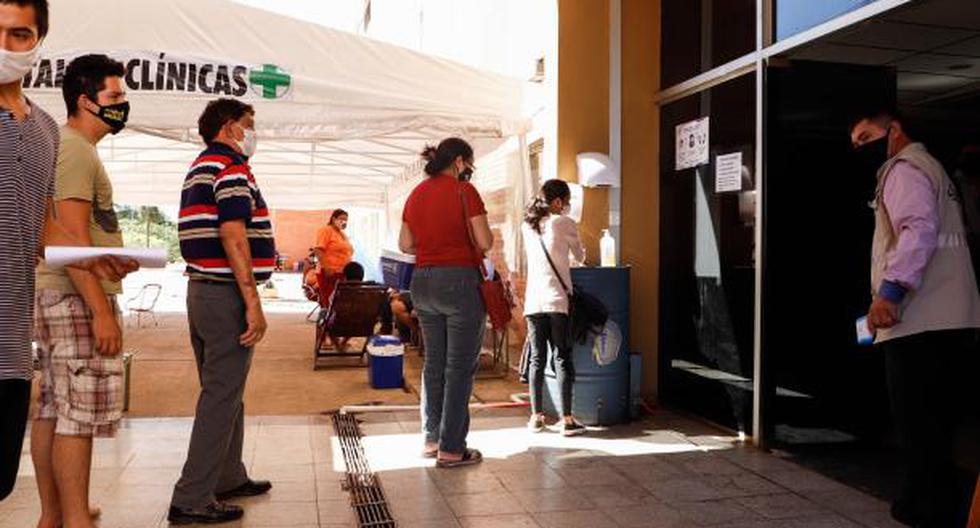 Paraguay registra cifra de fallecidos por coronavirus más alta de la pandemia. (Foto: EFE)