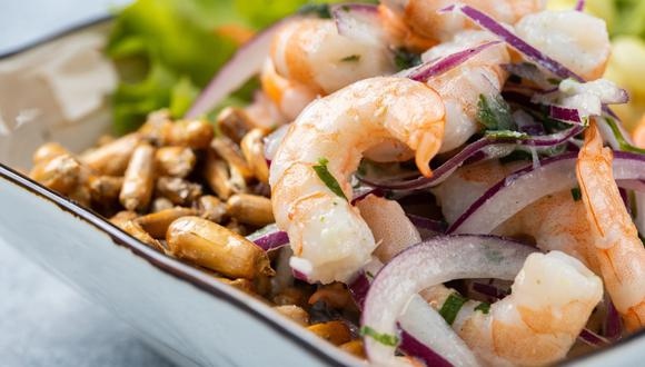 Una vez que pruebes esta receta atrévete a cambiar el langostino por champiñones. ¡Saludable y delicioso!