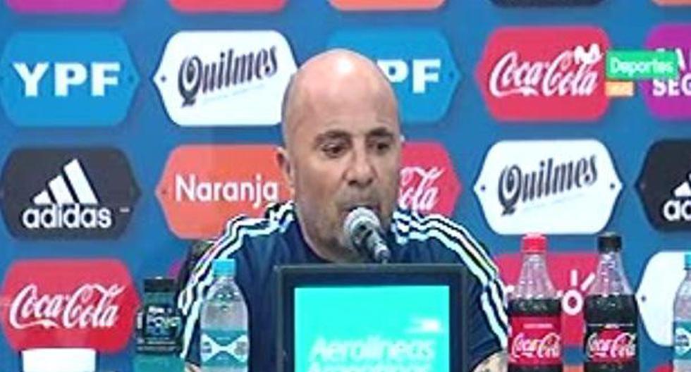 Tras el Perú vs Argentina, Jorge Sampaoli ofreció una extensa conferencia de prensa. (Video: Movistar Deportes - YouTube)