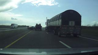 Camaro genera gran choque en autopista de Nueva York [VIDEO]