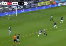 Cristian Benavente marcó golazo con el Sporting Charleroi tras "eliminar" 4 rivales