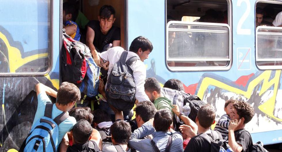 Refugiados entran en Croacia. (Foto: EFE)