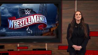 WrestleMania 36 EN VIVO: previo al inicio del show, Stephanie McMahon develó que el show no será en vivo