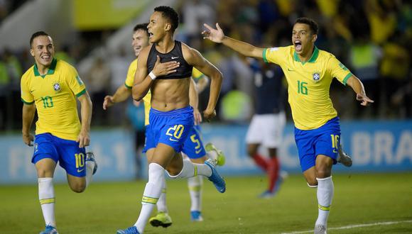 Lazaro fue el salvador de Brasil. (Foto: Twitter / CBF Futebol)