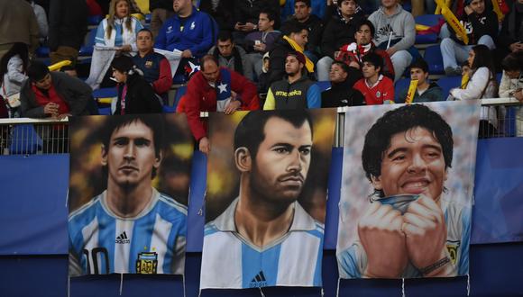Fans de Maradona respondieron al video de la AFA para celebrar la vuelta de Messi con este material | Foto: AFP