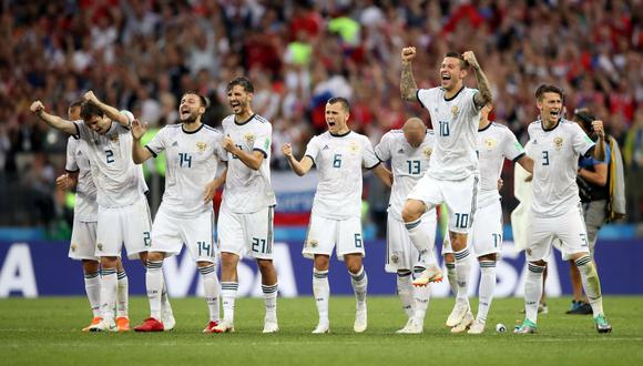 ¡Rusia a cuartos de final del Mundial! Eliminó por penales 4-3 a España. (Foto: AFP)