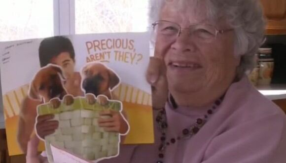 La mujer nunca esperó recibir cientos de tarjetas de cumpleaños de completos desconocidos. (Foto: NBC News/YouTube)