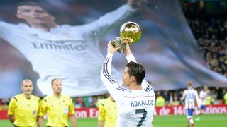 Cristiano Ronaldo ofreció el Balón de Oro al Santiago Bernabéu