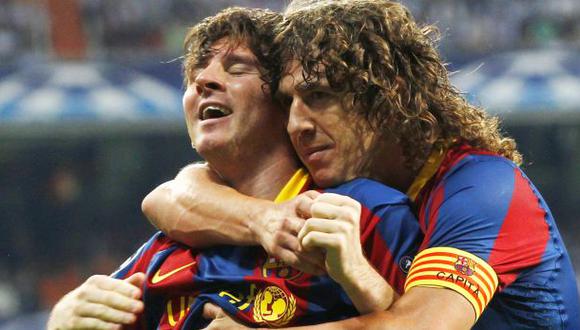 Messi se siente “afortunado” de haber sido compañero de Puyol