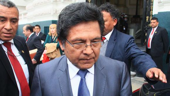 Ramos Heredia descarta renunciar al Ministerio Público