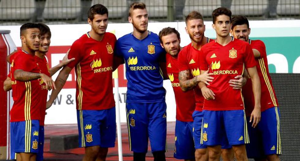 Selección de España entrena y se prepara para duelo con Bélgica. (Foto: EFE)