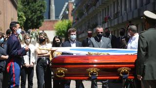 Tabaré Vázquez es sepultado en una ceremonia íntima en el Cementerio de La Teja