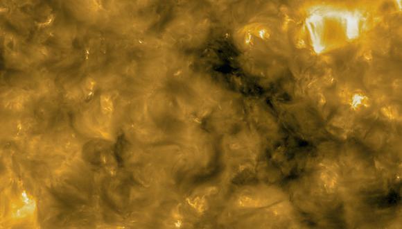 Las mini erupciones superficiales del Sol, vistas desde el Solar Orbiter. (Foto: ESA)