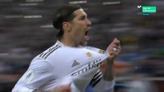 Sergio Ramos anotó penal decisivo para ganar título de la Supercopa de España | VIDEO
