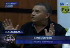 Daniel Urresti ratificó liderazgo de Ana Jara en el Ejecutivo