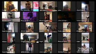 Vallejo transmitió en vivo el entrenamiento de los jugadores desde sus casas | VIDEO