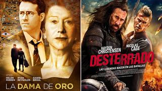 "La dama de oro" y "El desterrado" entre estrenos de la semana