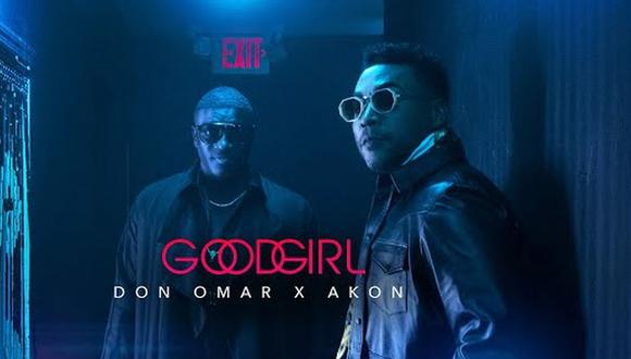 Don Omar se une a Akon para el lanzamiento de su nuevo tema "Good Girl". (Foto: Captura de YouTube)