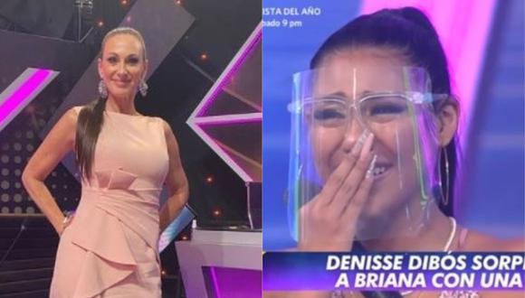 Denisse Dibós regala beca de estudios a participante del concurso de TikTok. (Foto: @denissedibos/captura de video)