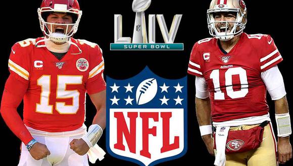 Kansas City Chiefs vs. San Francisco 49eres definirán al ganador del Super Bowl LIV. (Foto: Agencias)