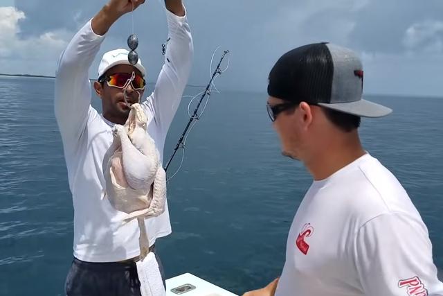 El video fue publicado en el canal de YouTube ‘Catch Em All Fishing’ (Foto: Captura de pantalla de YouTube/  ‘Catch Em All Fishing’)