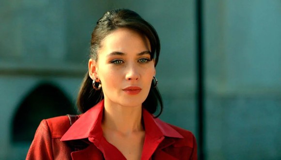 La actriz İlayda Çevik como Betül Arcan Yaman en "Tierra amarga" (Foto: Tims & B Productions)