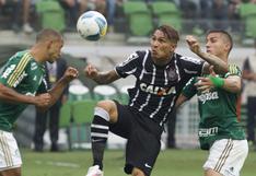 Paolo Guerrero: Corinthians le aguó la fiesta al Palmeiras (VIDEO)