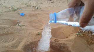 ¿Se puede convertir en un desierto el agua en hielo? [VIDEO]