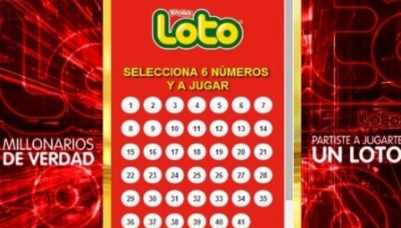 Este jueves 16 de setiembre se jugará una nueva edición de Loto, una de las loterías más populares de Chile. FOTO: Captura/Loto.