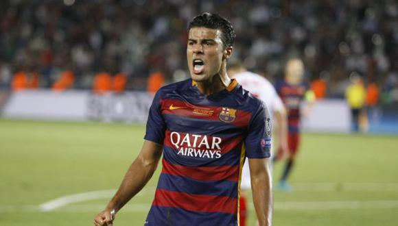 Barcelona: fenomenal pase de Suárez para el gol de Rafinha