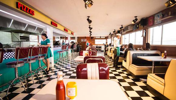 El restaurante Arnold’s Burgers está inspirado en los 50.(Foto: Arnold’s Burgers)