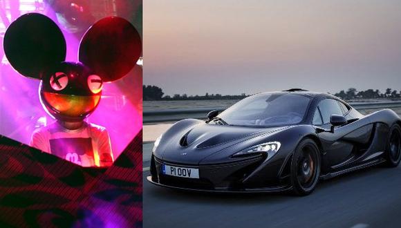 El espectacular McLaren P1 del DJ Deadmau5