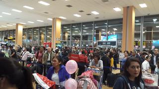 Aeropuerto Jorge Chávez: pasajeros varados por problemas en vuelos Lima - Arequipa