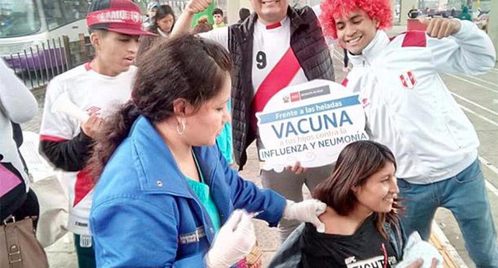 Perú. Minsa vacunó contra la influenza a más de 1,200 pasajeros del Metro de Lima. (Foto: Difusión)