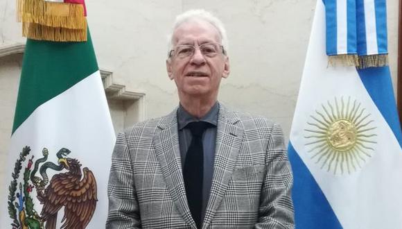 Ricardo Valero había entregado sus cartas credenciales de embajador de México en Argentina en agosto pasado. (SRE).