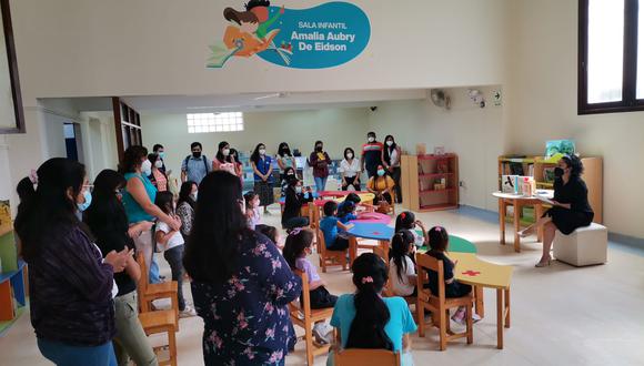BNP reinicia la atención en las salas infantil y escolar de la Gran Biblioteca Pública de Lima. (Foto: BNP).